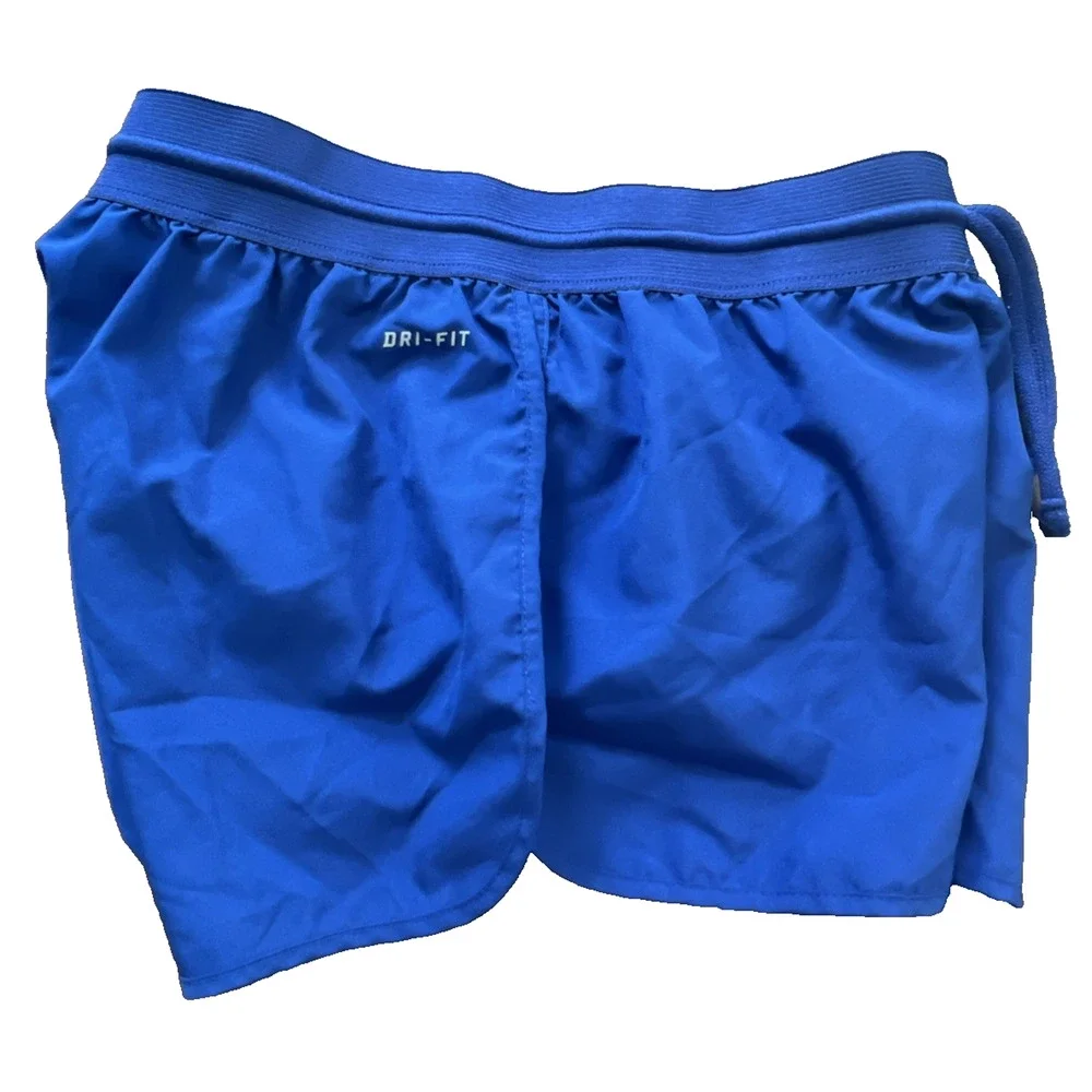 Nike Dri-FIT Women’s Blue Athletic w/Liner Shorts XS Gym Training Performance XS